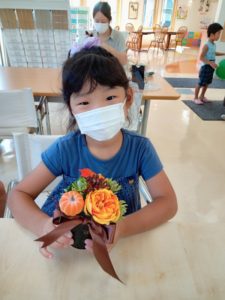 出張フラワーアレンジメント教室