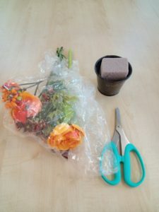 出張フラワーアレンジメント教室