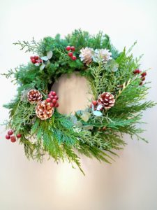 イベント出張クリスマスリース