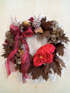 イベント出張クリスマスリース