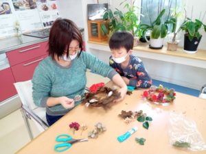 イベント出張クリスマスリース