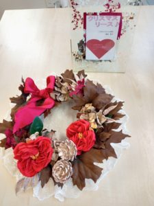 イベント出張クリスマスリース