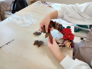 イベント出張クリスマスリース