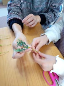 イベント出張コサージュ教室