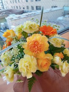 イベント出張フラワーアレンジメント教室