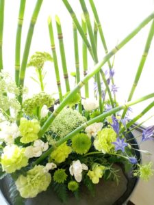 出張フラワーアレンジメント教室