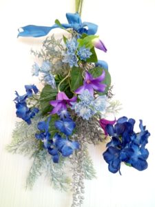 出張フラワーアレンジメント教室