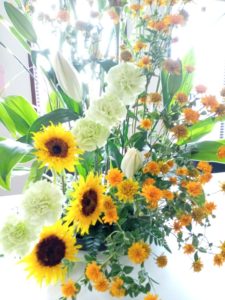 ひまわりアレンジメント
