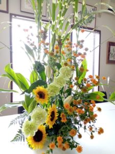 ひまわりアレンジメント