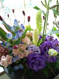 出張フラワーアレンジメント教室