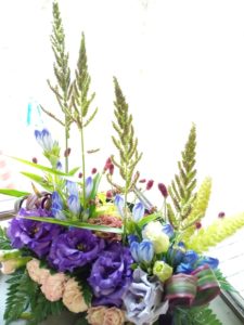 出張フラワーアレンジメント教室