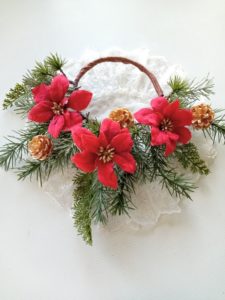 出張クリスマススワッグ