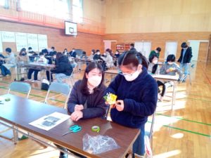 イベント出張コサージュ教室