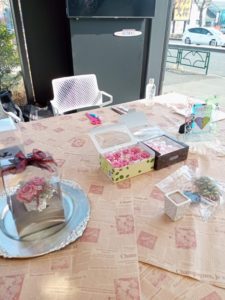 イベント出張フラワーアレンジメント教室