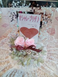 イベント出張フラワーアレンジメント教室