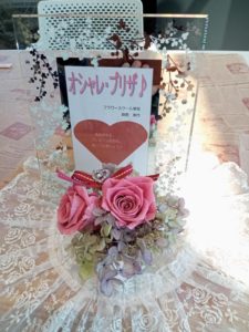 イベント出張フラワーアレンジメント教室