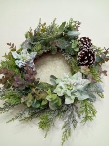 イベント出張クリスマスリース教室