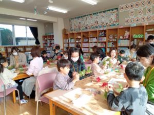 イベント出張クリスマスリース教室