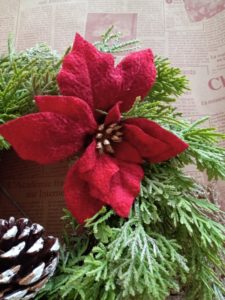 イベント出張クリスマスリース教室