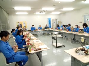 イベント出張クリスマスリース教室