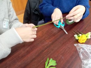 イベント出張コサージュ教室