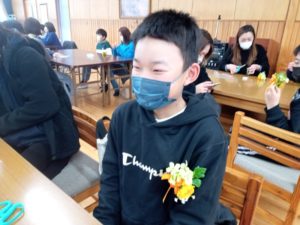 イベント出張コサージュ教室