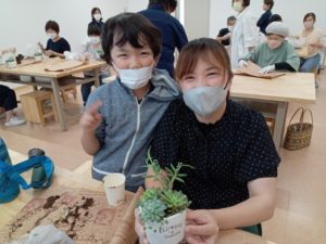 多肉植物ワークショップ