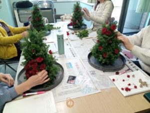 イベント出張クリスマスツリー教室