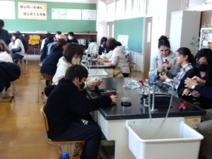 イベント出張コサージュ教室