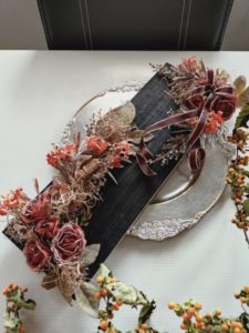 アーティフィシャルフラワー壁飾り