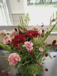 イベント出張フラワーアレンジメント教室