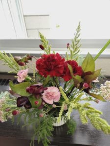 イベント出張フラワーアレンジメント教室