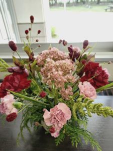 イベント出張フラワーアレンジメント教室