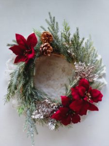 イベント出張クリスマスリース教室