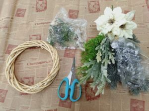 イベント出張クリスマスリース教室