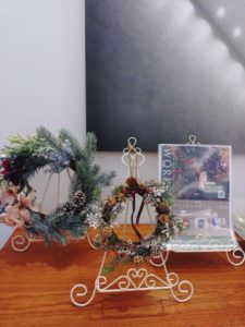 イベント出張クリスマスリース教室