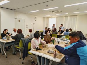 イベント出張多肉植物寄せ植え教室