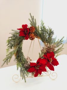 イベント出張クリスマスリース教室