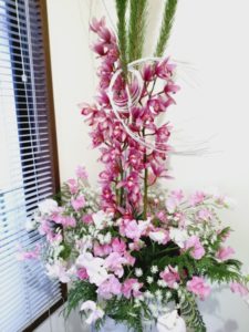 お正月フラワーアレンジメント