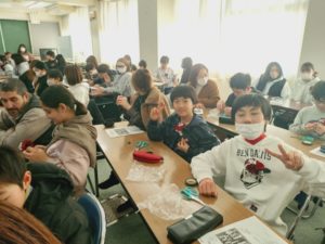 イベント出張コサージュ教室