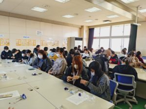 イベント出張コサージュ教室