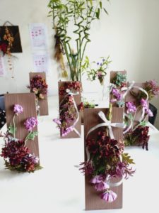 イベント出張フラワーアレンジメント教室