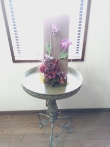 イベント出張フラワーアレンジメント教室